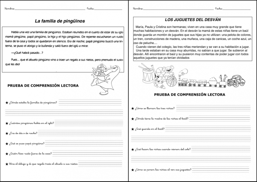 Ejercicios De Comprensi N Lectora Para Secundaria Educatrami