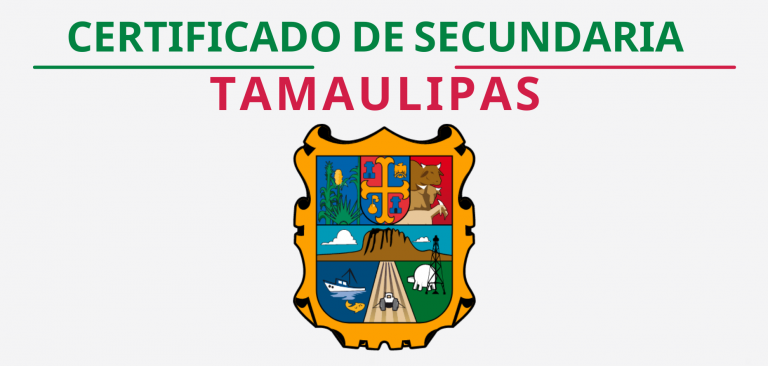 Lee más sobre el artículo Certificado de secundaria Tamaulipas